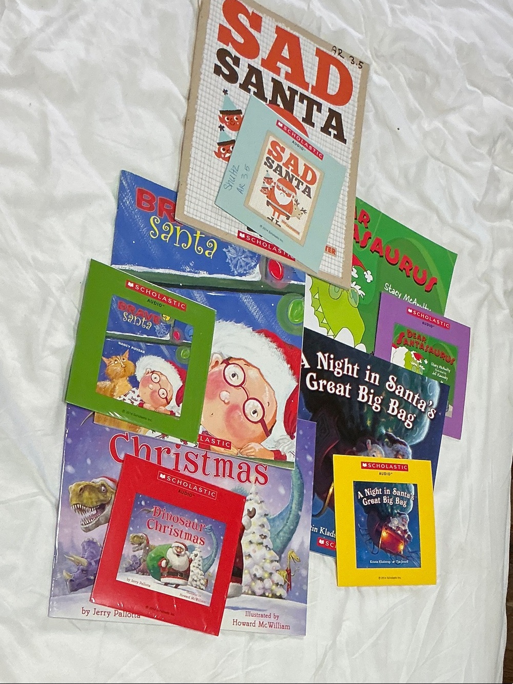 Scholastic Kids Holiday Picture Book Bundle - Colorful Assorted Covers